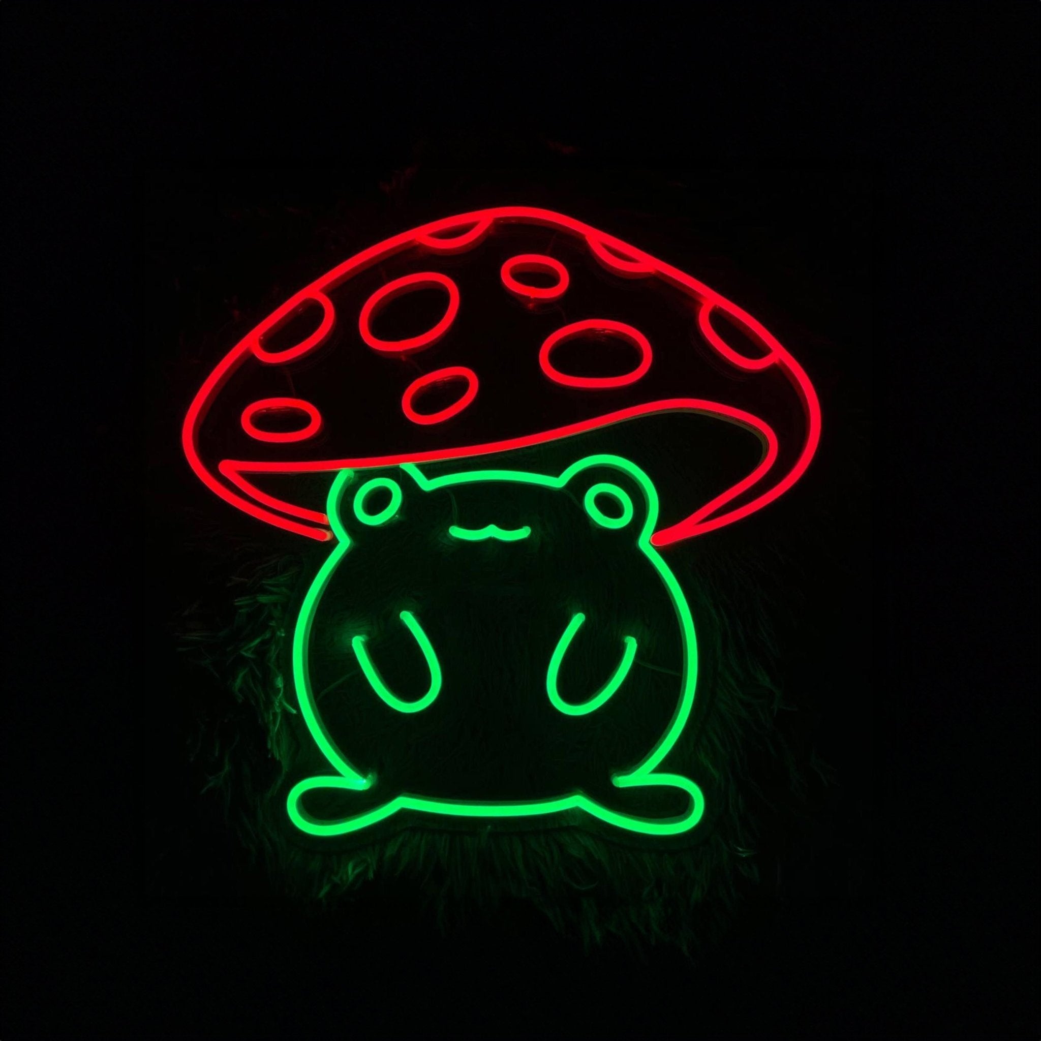 Mushroom Frog Neon Sign - Shineneon