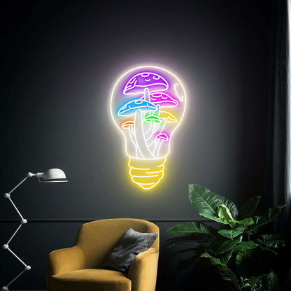 Mushroom House Led Neon Sign Restaurant Decoration | Shineneon