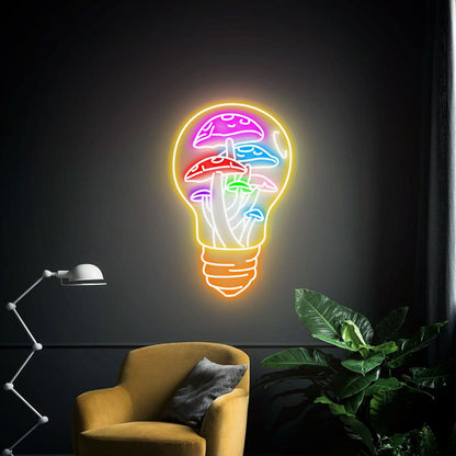 Mushroom House Led Neon Sign Restaurant Decoration | Shineneon