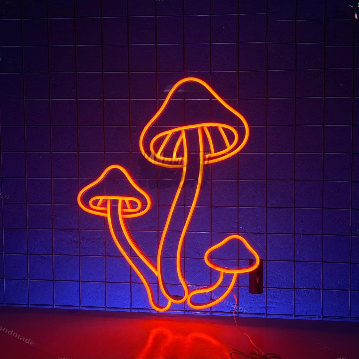 Mushroom Led Neon Sign Restaurant Led Neon Sign | Shineneon