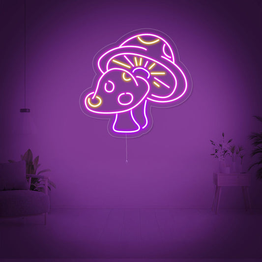 Mushroom Neon Sign