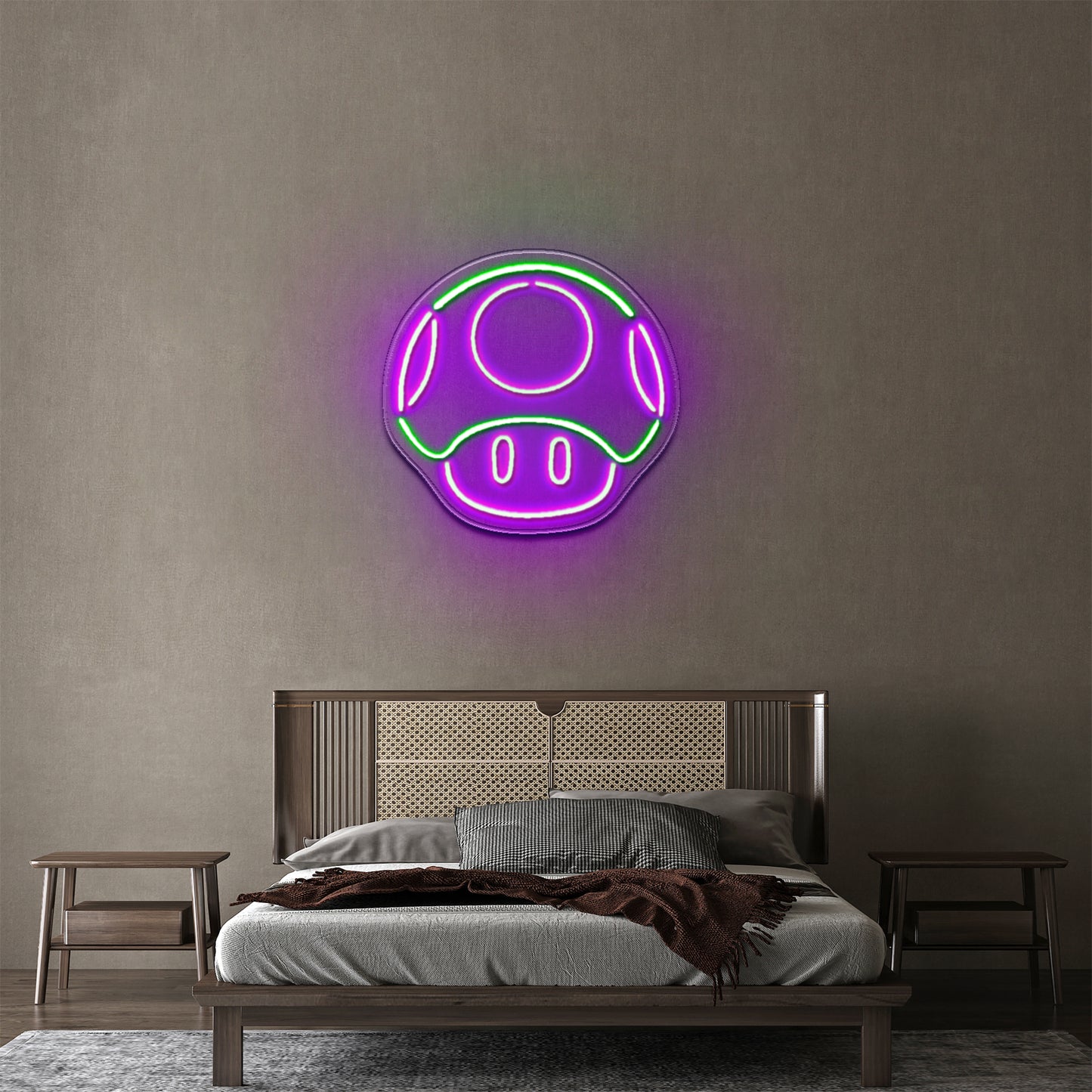 Mushroom Neon Sign Gamer Neon Led Lights