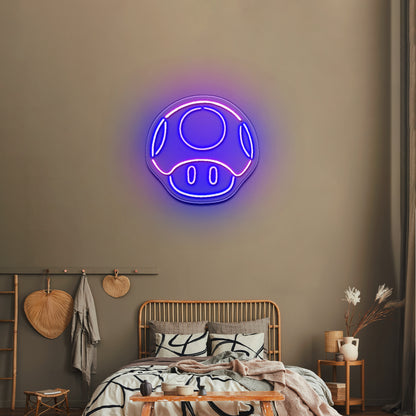 Mushroom Neon Sign Gamer Neon Led Lights