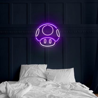 Mushroom Neon Sign Gamer Neon Led Lights