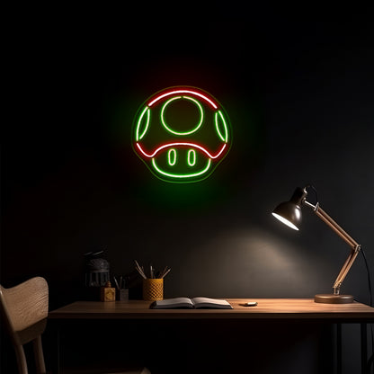 Mushroom Neon Sign Gamer Neon Led Lights