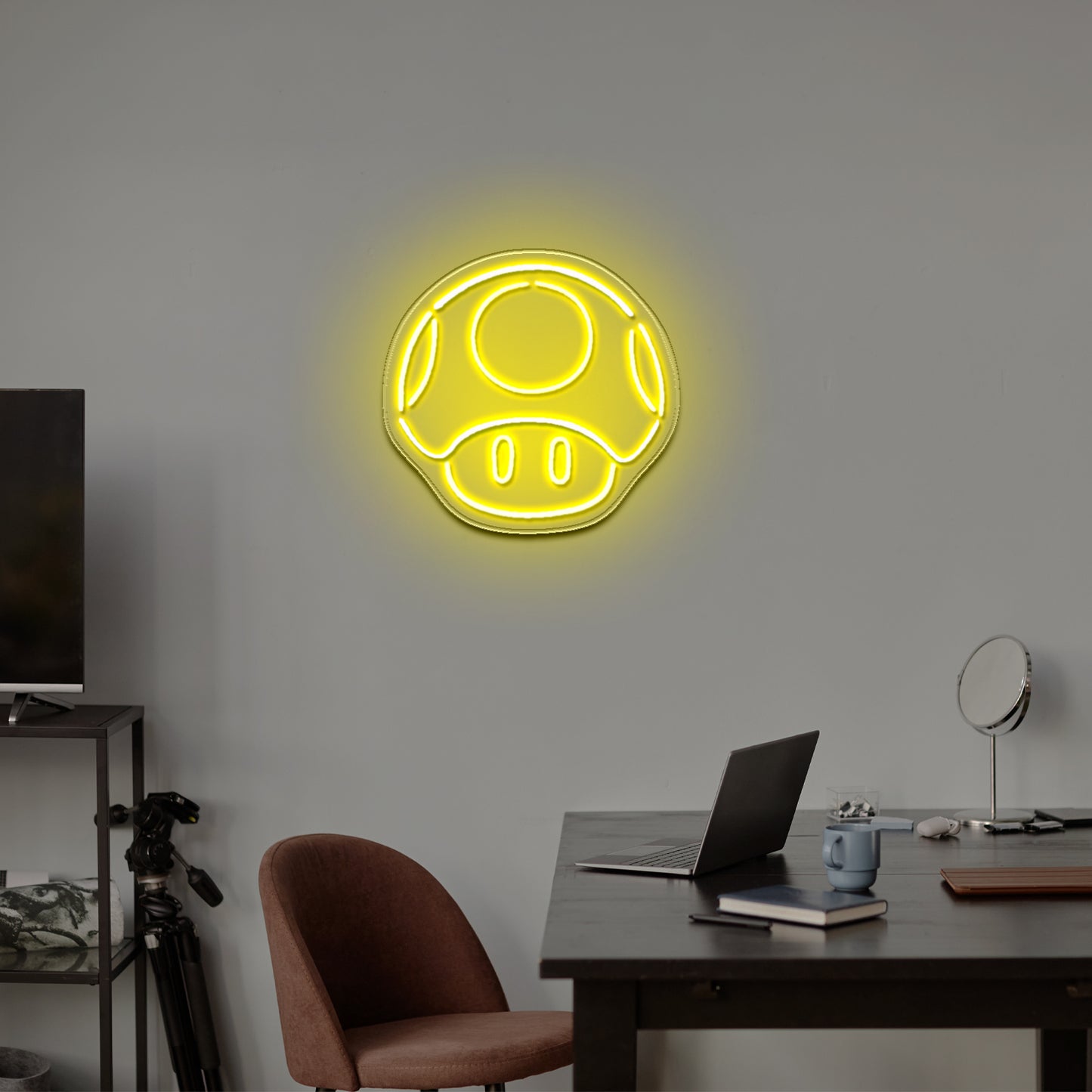 Mushroom Neon Sign Gamer Neon Led Lights