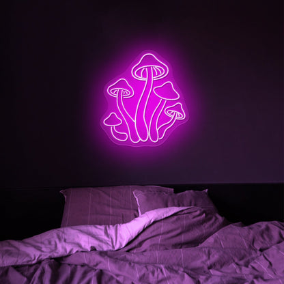 Mushrooms Kids Room Neon Sign Wall Decor Neon Led Lights - Shineneon
