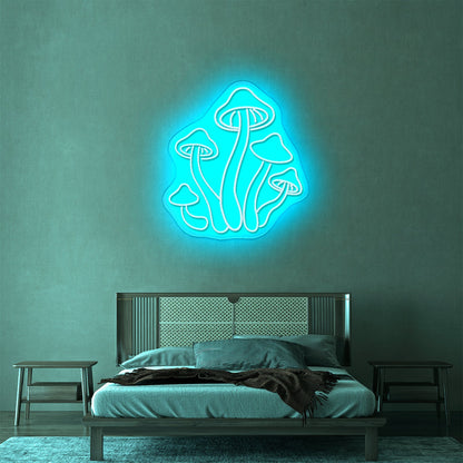 Mushrooms Kids Room Neon Sign Wall Decor Neon Led Lights - Shineneon