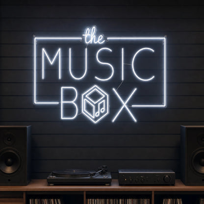 Music Box LED Neon Sign Man Cave Neon Sign high-converting product image