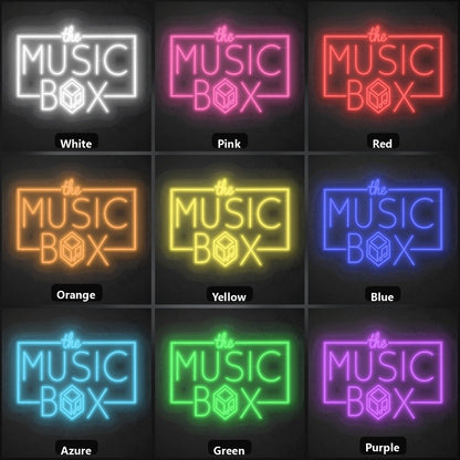 Music Box LED Neon Sign Man Cave Neon Sign - Shineneon