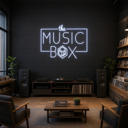 Music Box LED Neon Sign Man Cave Neon Sign - Shineneon