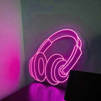 Music Headphones Led Neon Sign | Shineneon