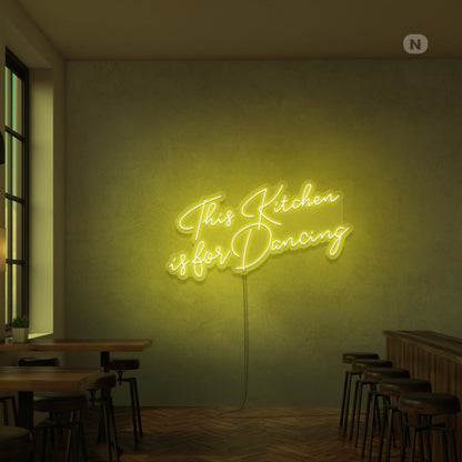 Music In The Kitchen Led Neon Sign | Shineneon