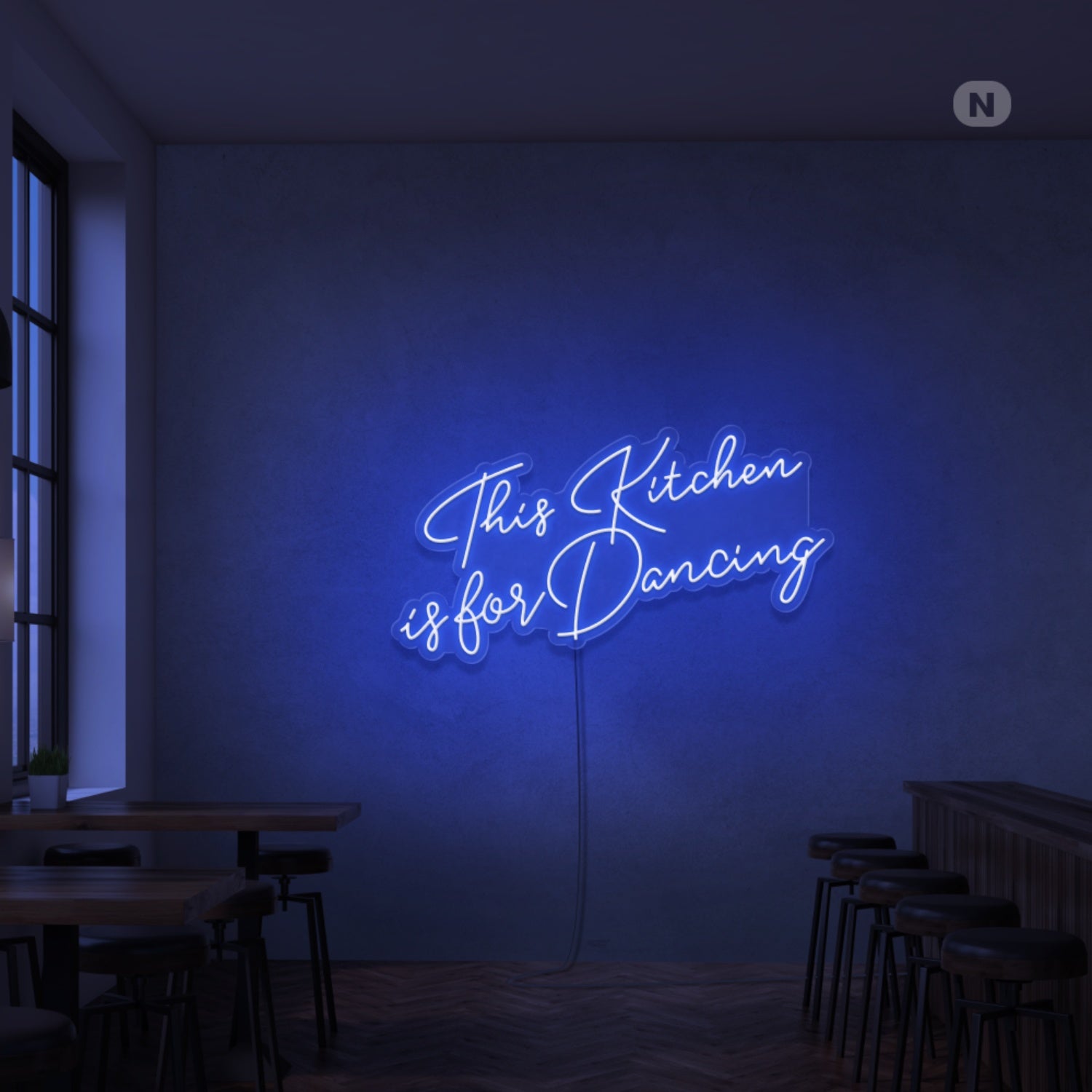 Music In The Kitchen Led Neon Sign | Shineneon