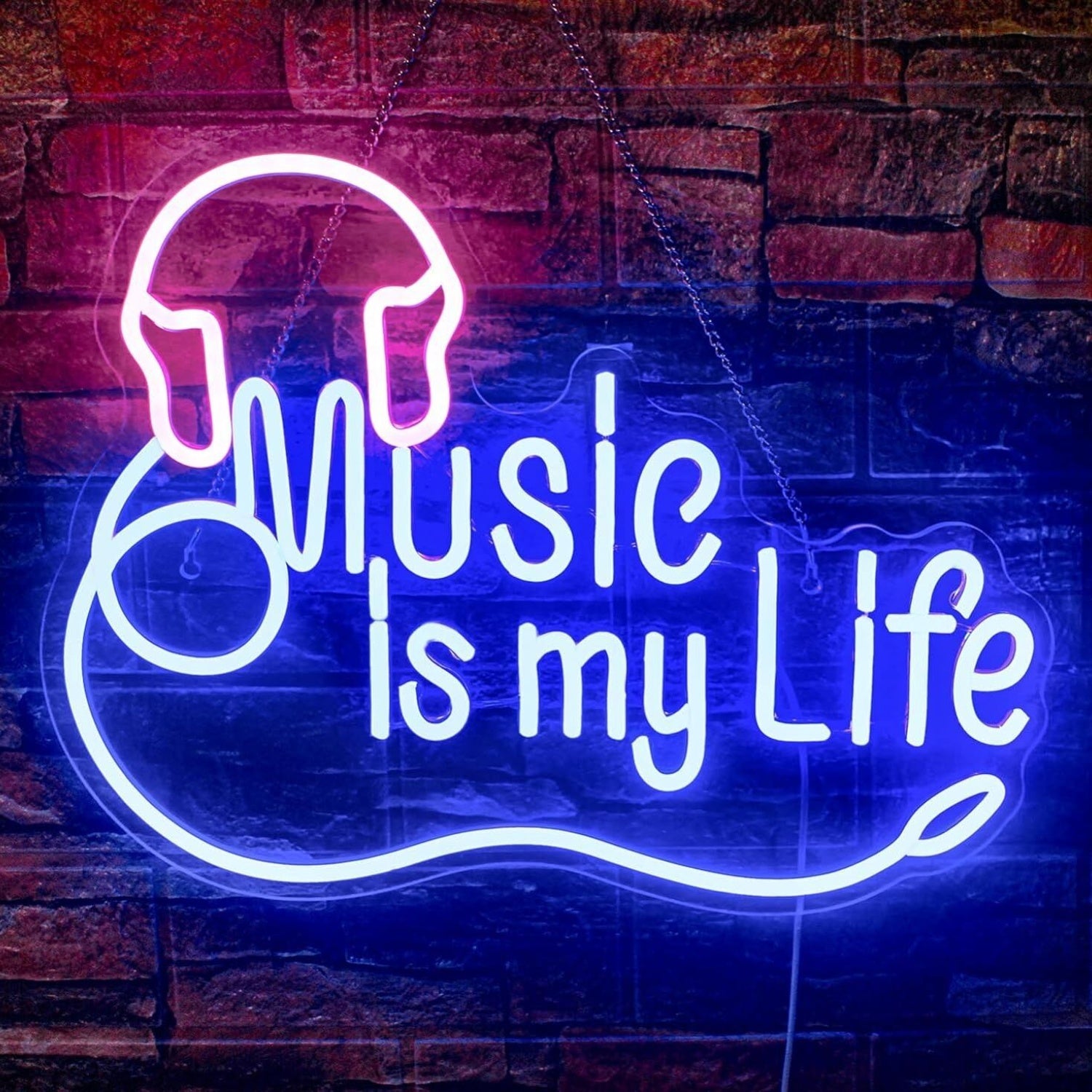 Music Is My Life Ktv Led Neon Sign Music Lover | Shineneon