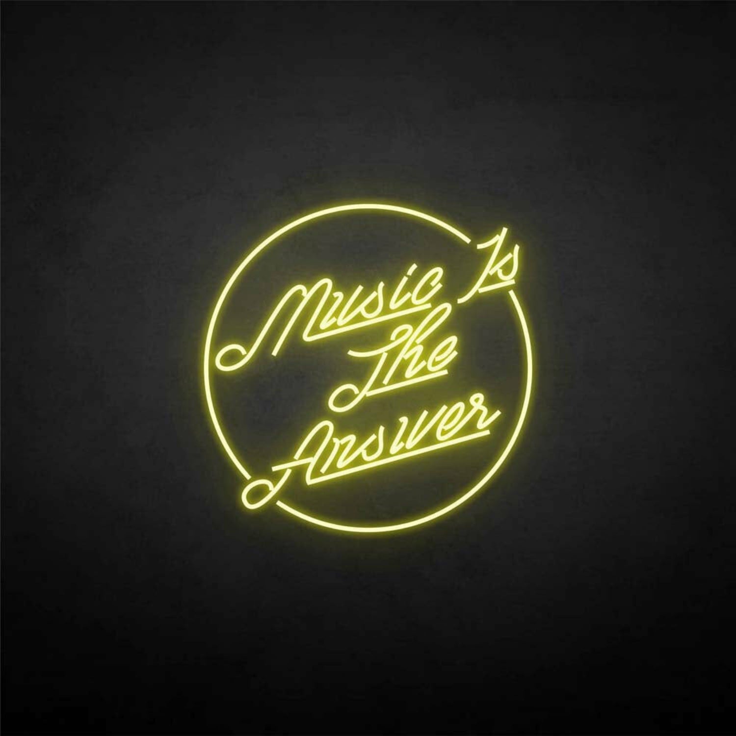 Music Is The Answer Neon Sign | Shineneon