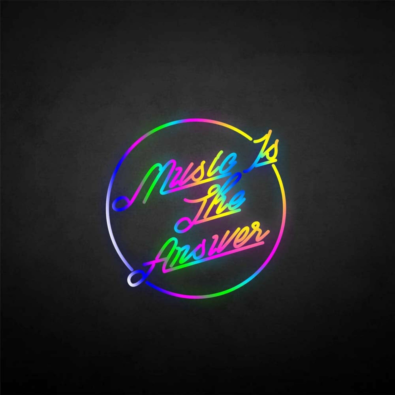 Music Is The Answer Neon Sign | Shineneon