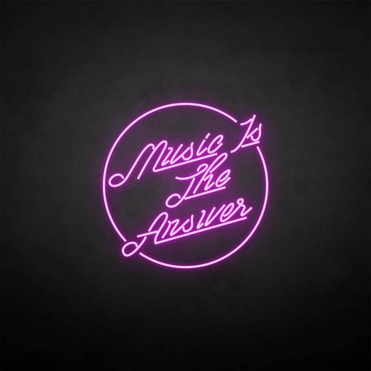 Music Is The Answer Neon Sign | Shineneon