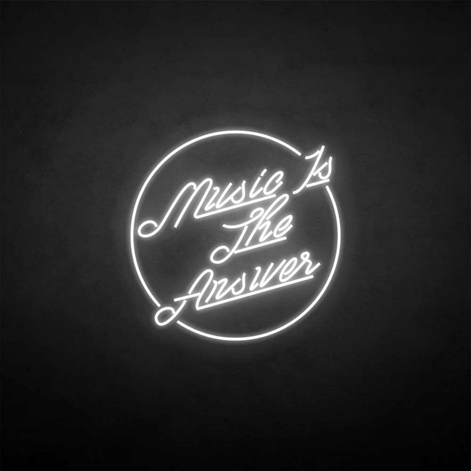 Music Is The Answer Neon Sign | Shineneon