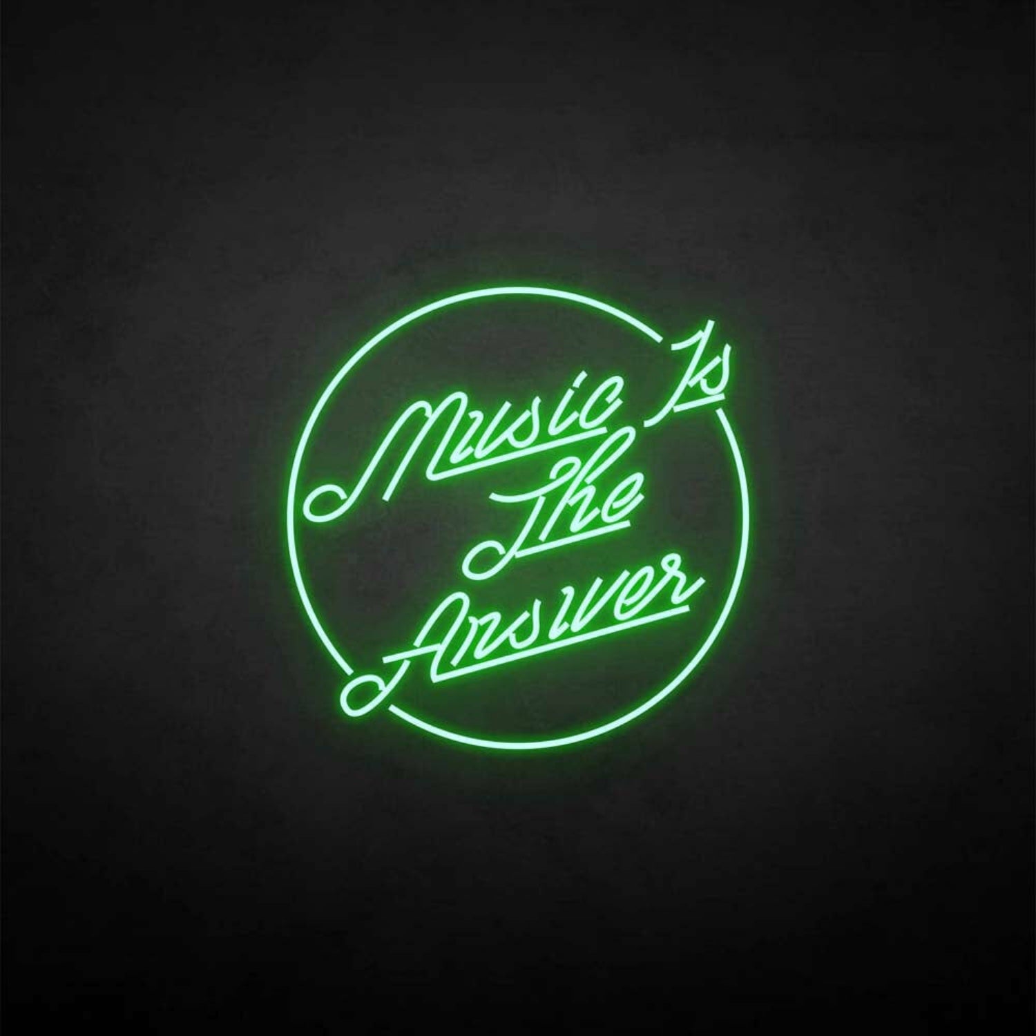Music Is The Answer Neon Sign | Shineneon