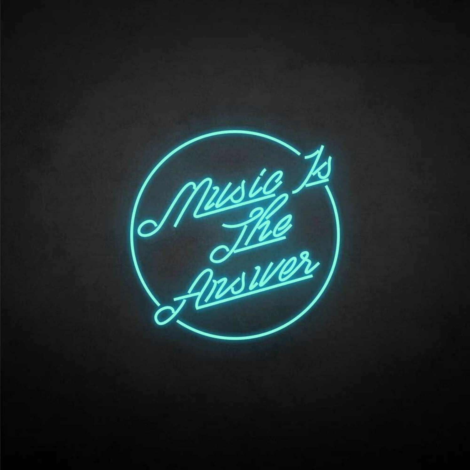Music Is The Answer Neon Sign | Shineneon