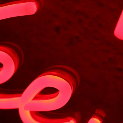 Music Keeps Me Alive Red Led Neon Sign - Shineneon