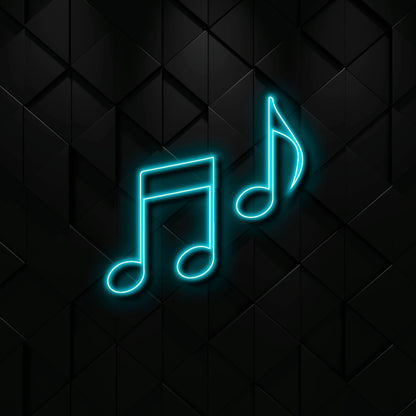 Music Notes Create A Melodic Atmosphere With Neon | Shineneon