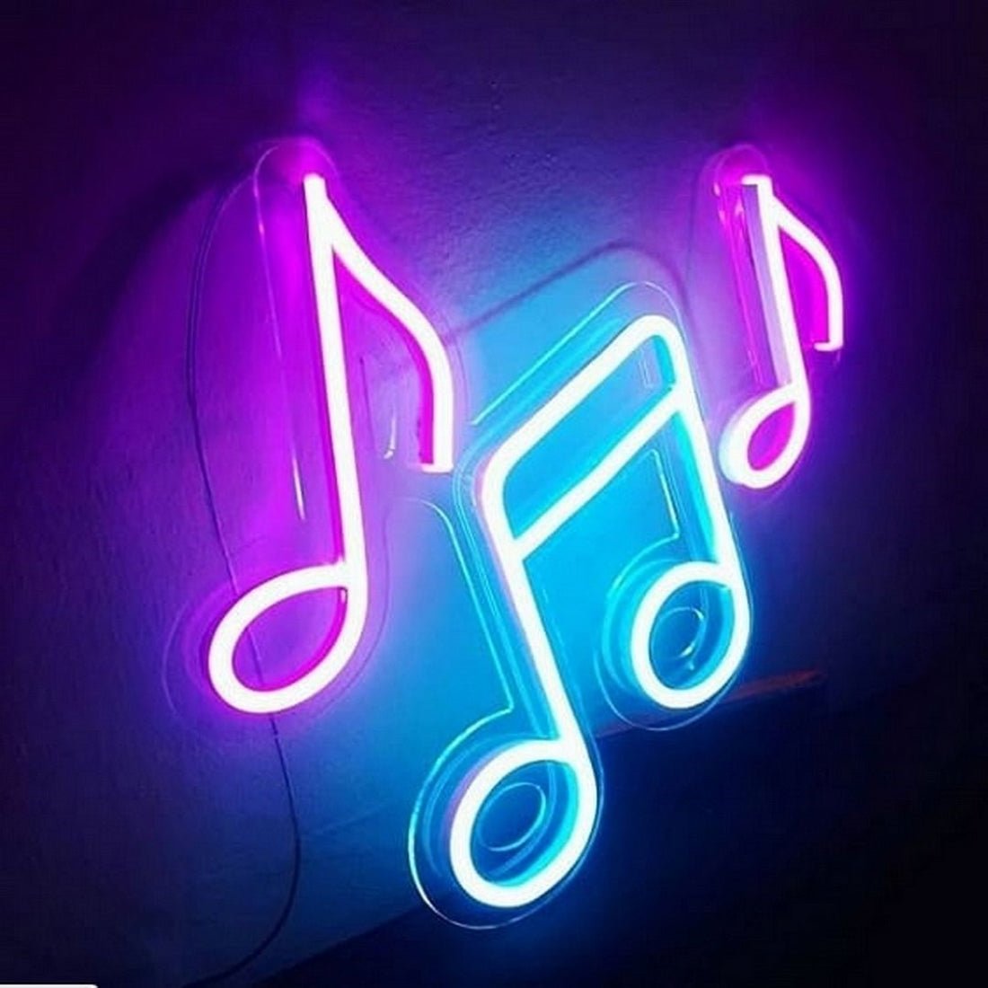 Music Notes Led Sign Business Neon Signs - Shineneon