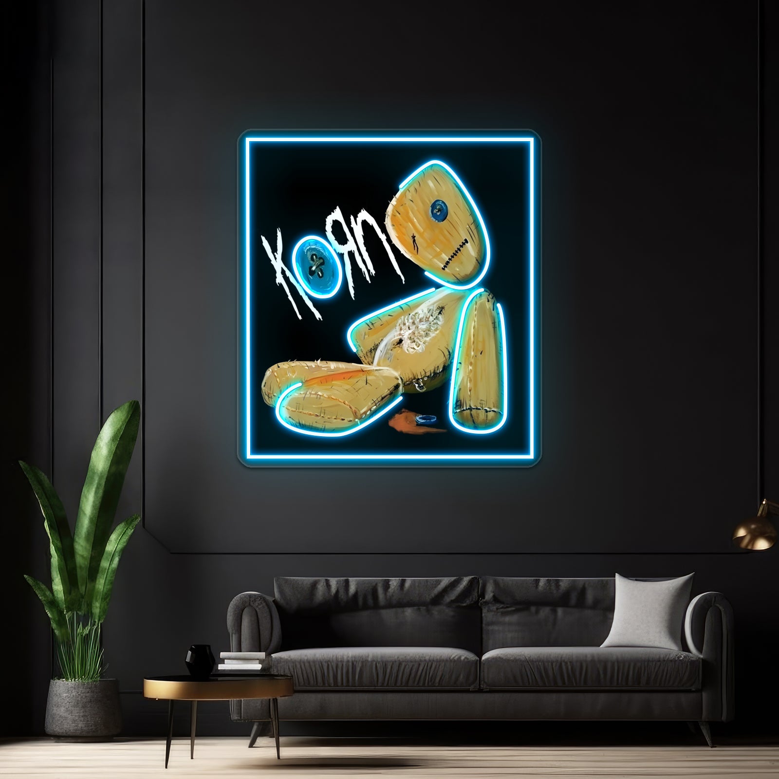 Music Rock Korn Band New Korn Heavy Metal Hard Rock Korn Song Korn Wall Artwork Neon Signs | Shineneon