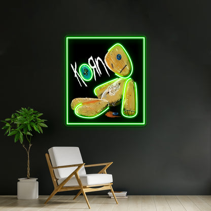Music Rock Korn Band New Korn Heavy Metal Hard Rock Korn Song Korn Wall Artwork Neon Signs | Shineneon