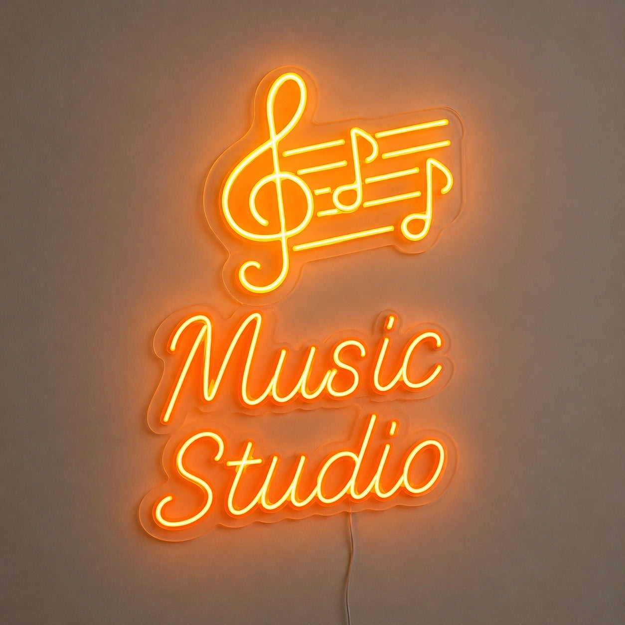 Music Studio Notes Neon Sign LED Neon Sign main product image