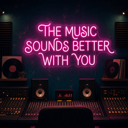 Music You See LED Neon Sign Garage Man Cave Neon Sign high-converting product image