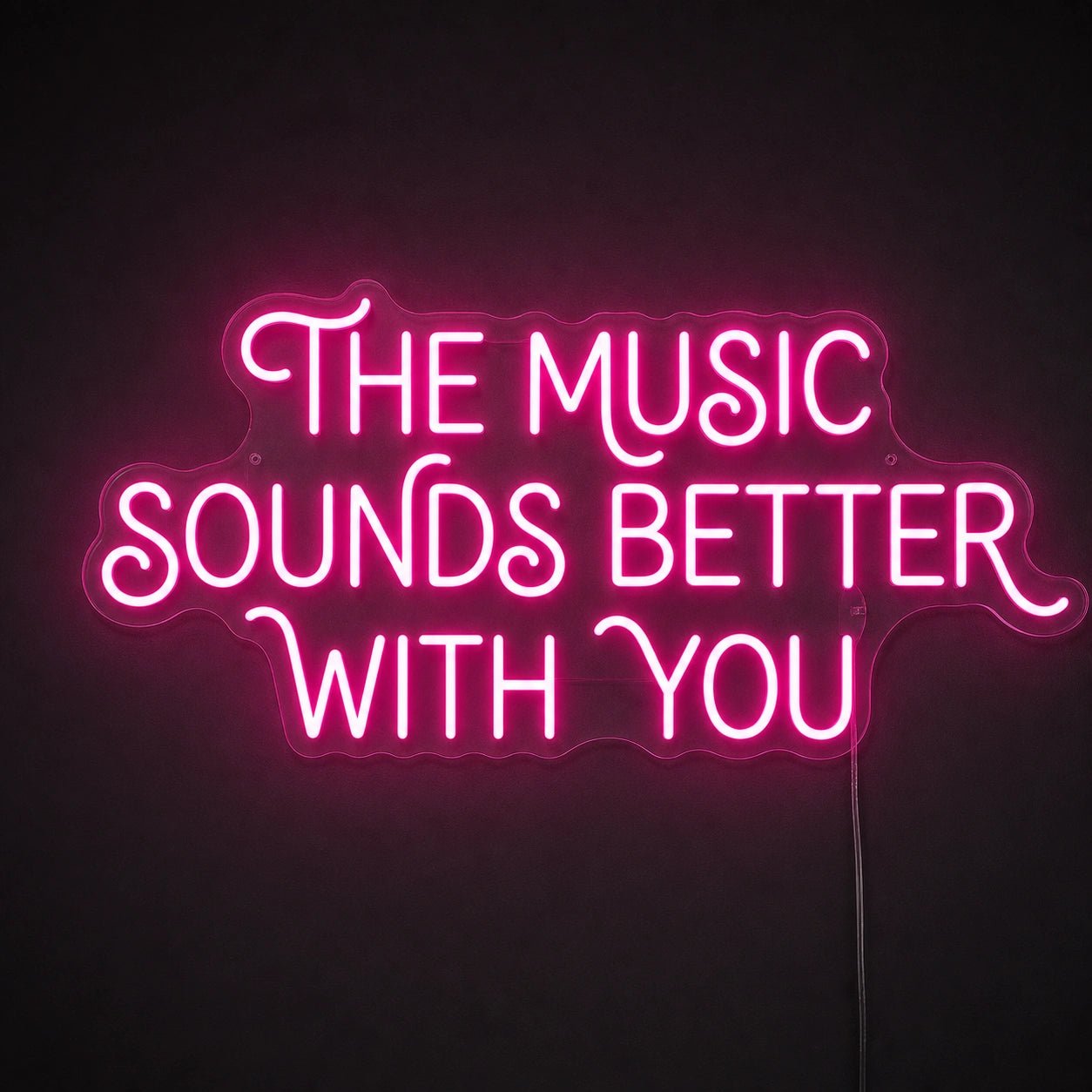 Music You See LED Neon Sign Garage Man Cave Neon Sign - Shineneon