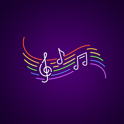 Musical Notes Neon Lights | Shineneon