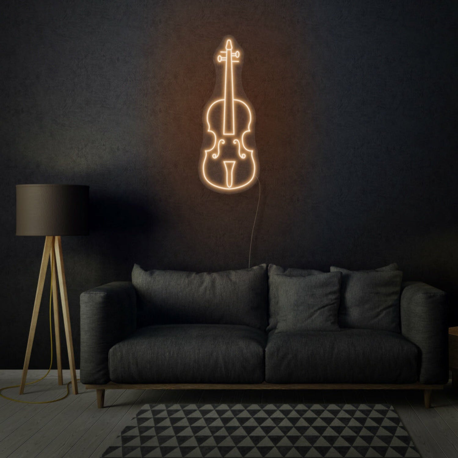 Musician Violin Led Neon Sign | Shineneon