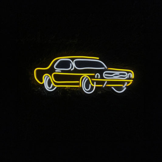 Mustang Classic Car Neon Sign