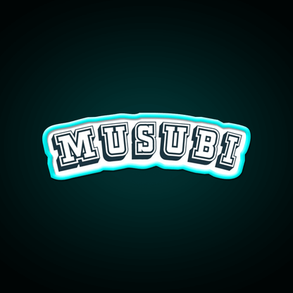 Musubi Hawaiian Food Snack Food Led Neon Sign Rgb Color - Shineneon