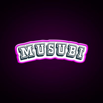 Musubi Hawaiian Food Snack Food Led Neon Sign Rgb Color - Shineneon