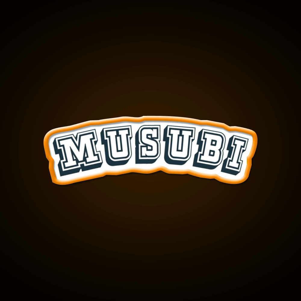 Musubi Hawaiian Food Snack Food Led Neon Sign Rgb Color - Shineneon