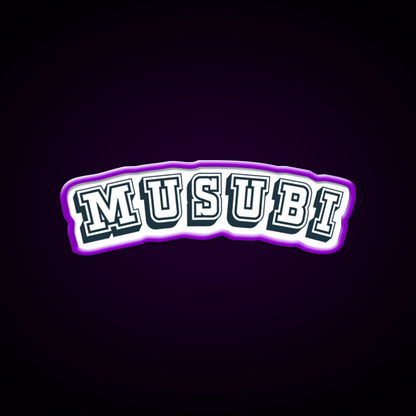 Musubi Hawaiian Food Snack Food Led Neon Sign Rgb Color - Shineneon