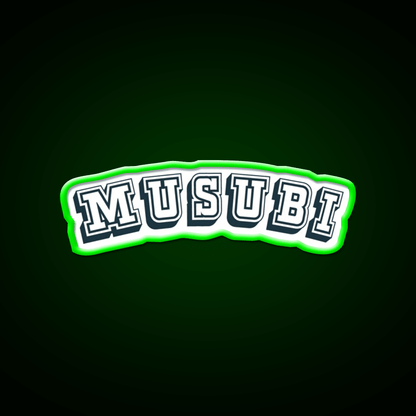 Musubi Hawaiian Food Snack Food Led Neon Sign Rgb Color - Shineneon