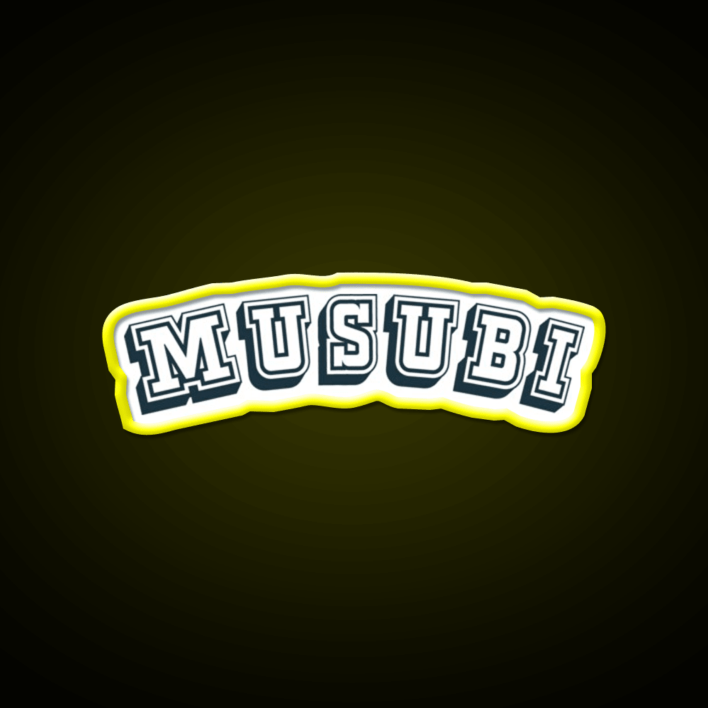 Musubi Hawaiian Food Snack Food Led Neon Sign Rgb Color - Shineneon