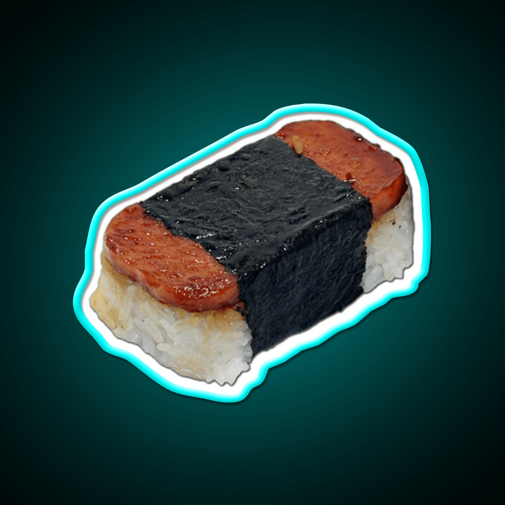 Musubi Pink Snack Food Led Neon Sign Rgb Color - Shineneon