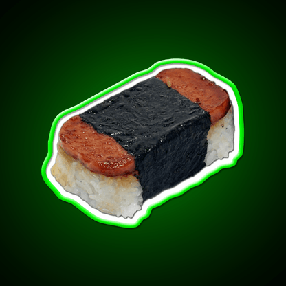 Musubi Pink Snack Food Led Neon Sign Rgb Color - Shineneon