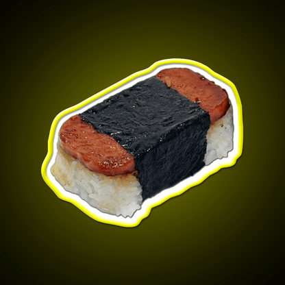 Musubi Pink Snack Food Led Neon Sign Rgb Color - Shineneon