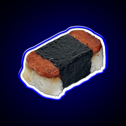 Musubi Pink Snack Food Led Neon Sign Rgb Color - Shineneon