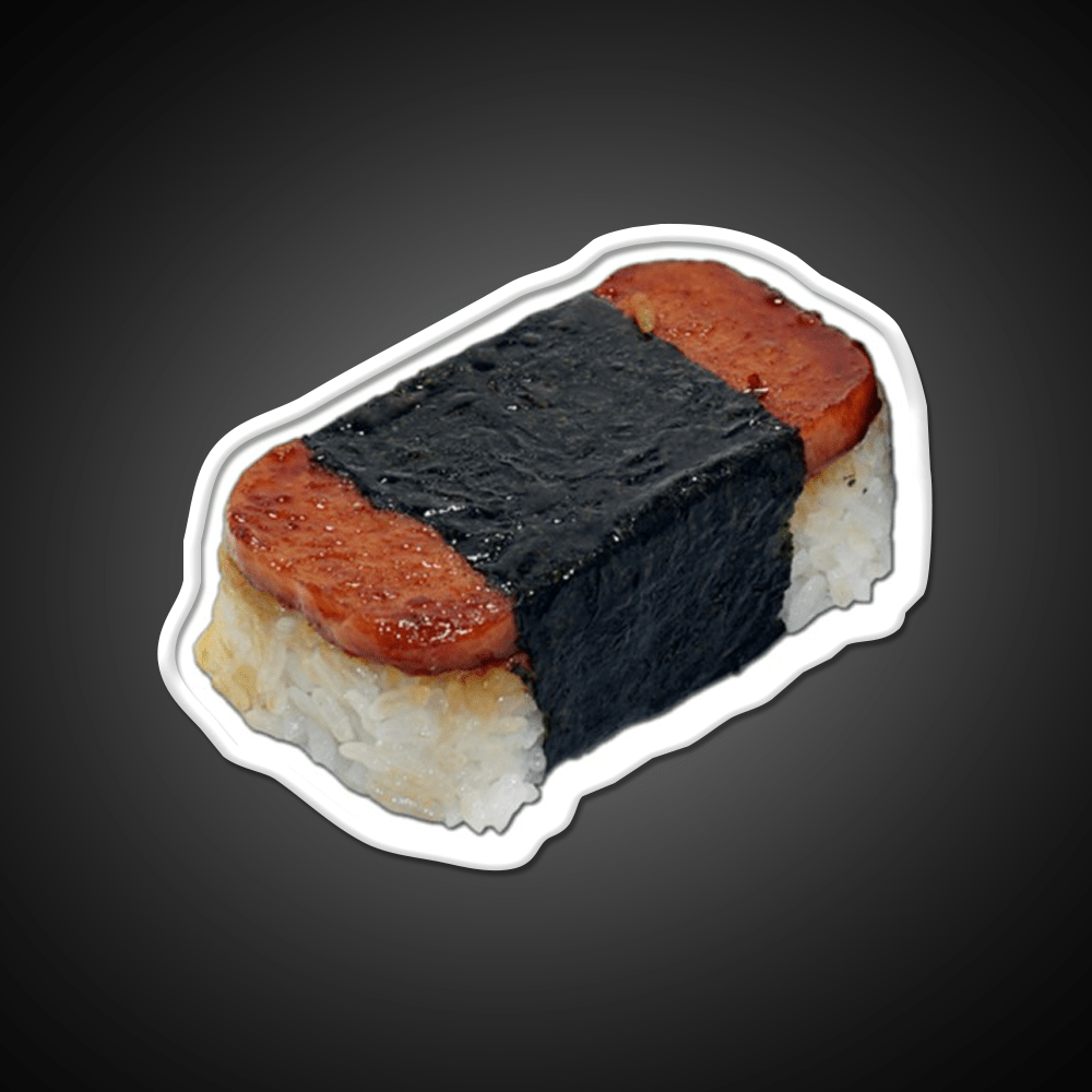 Musubi Pink Snack Food Led Neon Sign Rgb Color - Shineneon