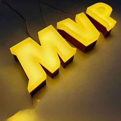 Mvp 3D Frontlit Channel Letters Led Light Sign