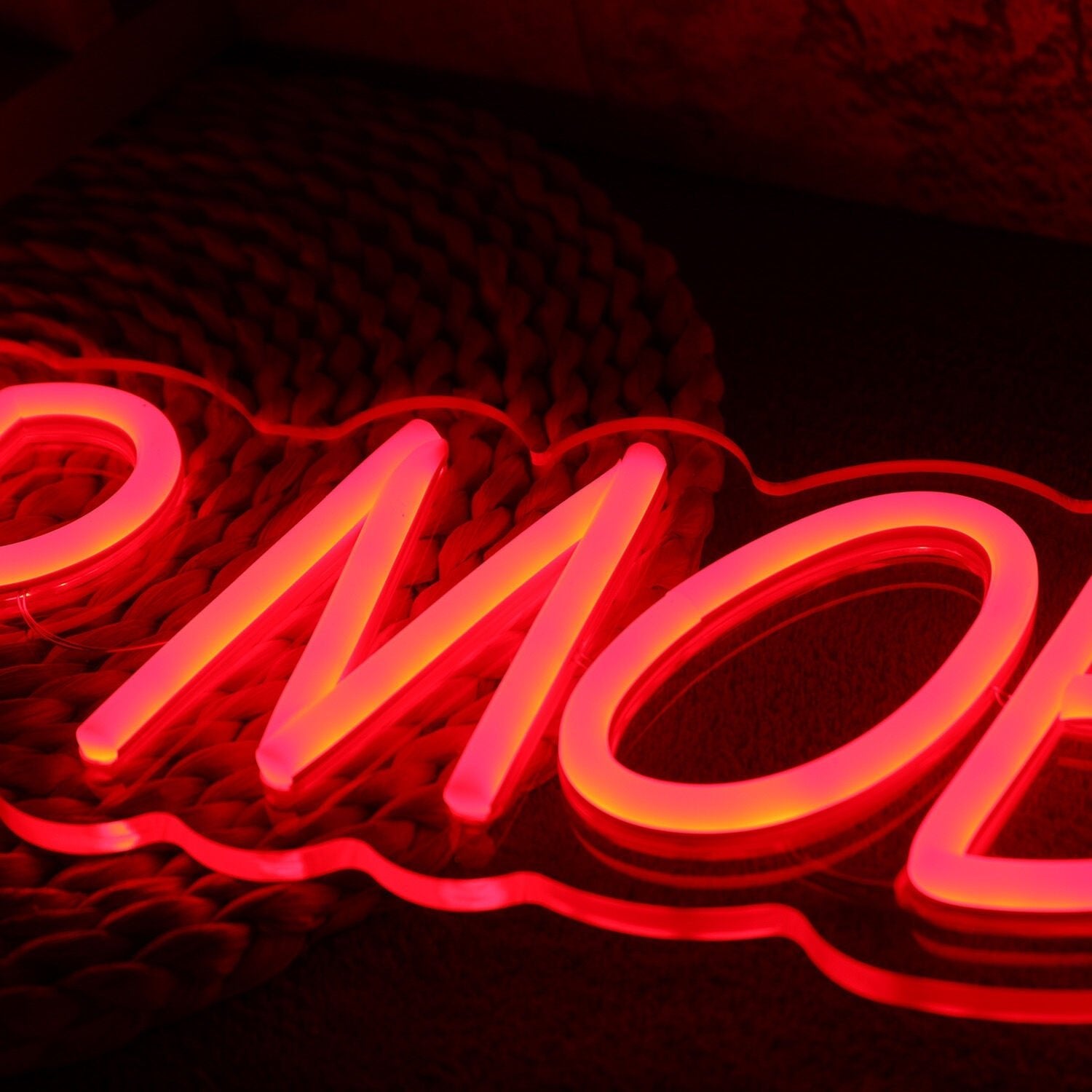Mvp Mobile Orange Led Neon Sign - Shineneon