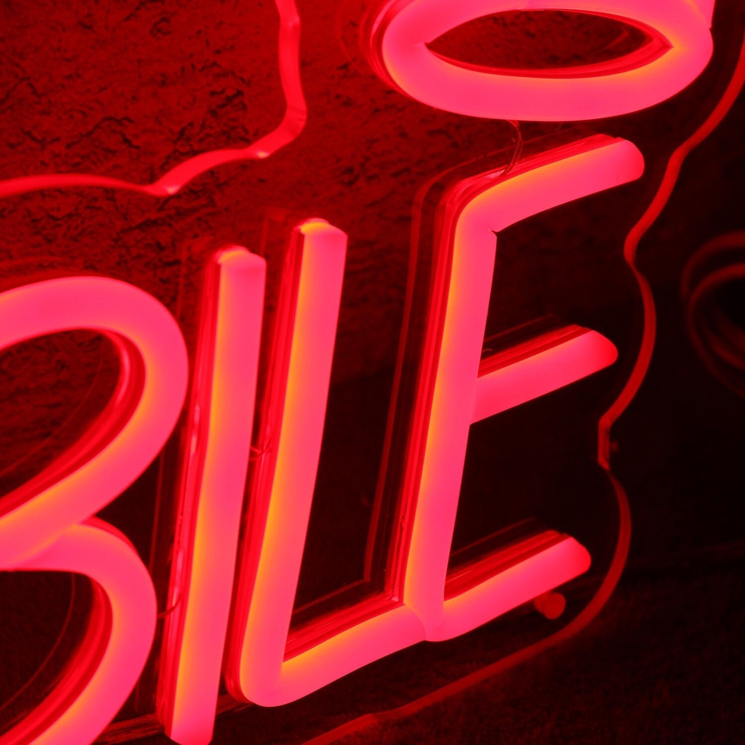 Mvp Mobile Orange Led Neon Sign - Shineneon